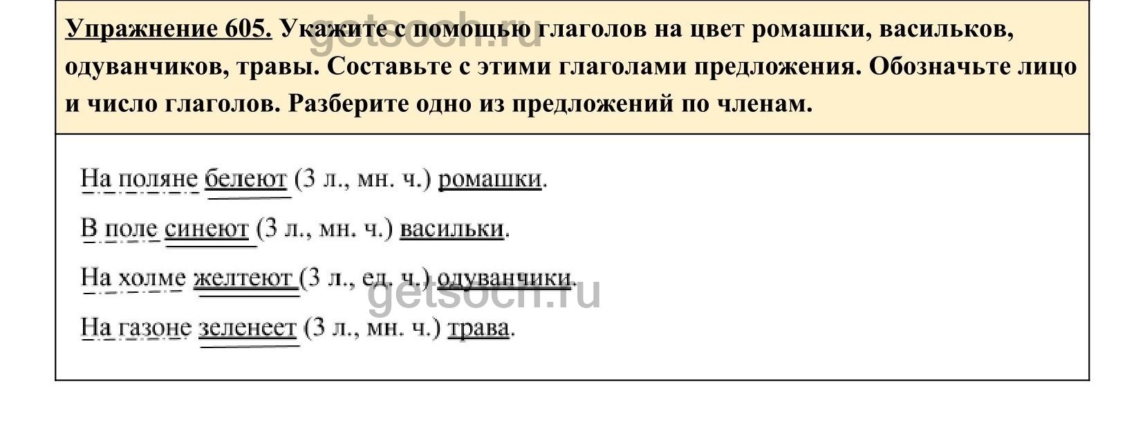 Упражнение 605- ГДЗ по Русскому языку 5 класс Учебник Ладыженская. Часть 2  - Getsoch